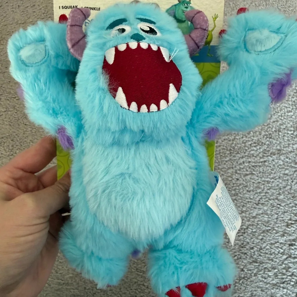 Disney Pixar Monsters Plush Duo - Sulley Blue & Mike Green - Picture 5 of 7